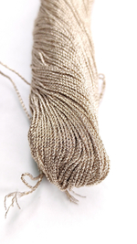 Шнур золото розовое 6 сложений 0,8мм