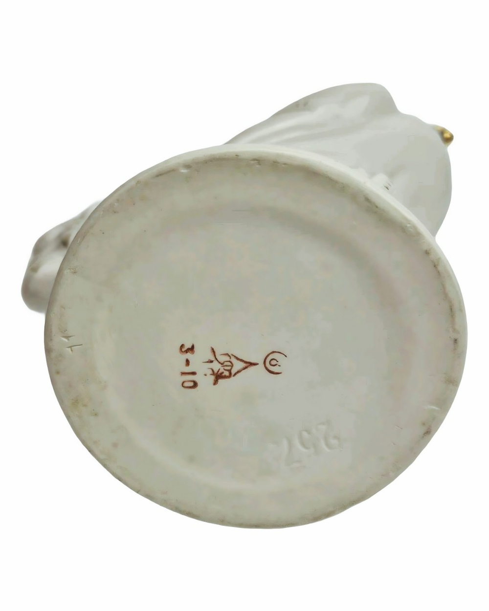 Штоф (Графин) "Петух" (ГФЗ) с дефектом крышки