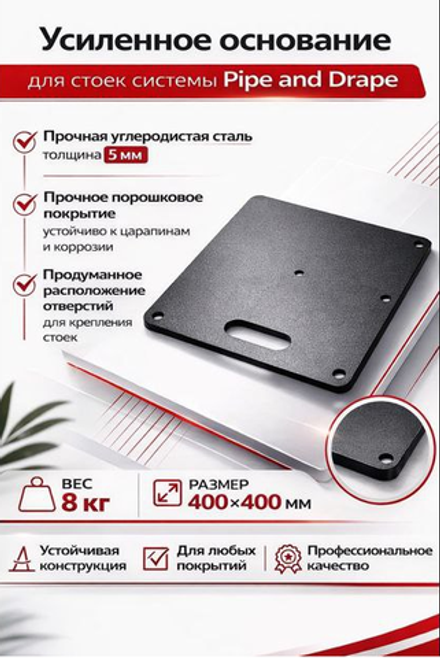 Пластина основания ( 400*400*5mm )