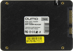 Накопитель SSD 256 Gb SATA 6Gb/s QUMO &lt;Q3DT-256GHHY&gt; 2.5" 3D TLC
