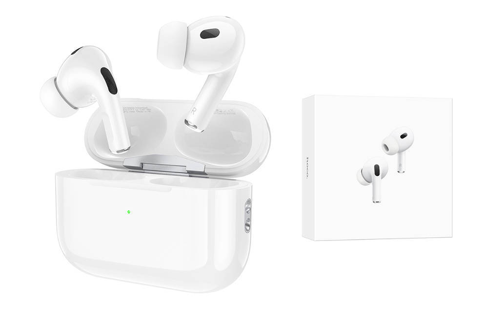 Гарнитура Bluetooth 5.4 HOCO EW77 TypeC Время работы до 7ч Белые