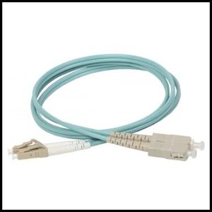 Патч-корд оптический SC-SC/UPC MM OM3 duplex (3.0мм) 1м LSZH