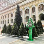 Большая елка с гирляндой «Сказочная светодинамическая» (литая+пвх) 8 м