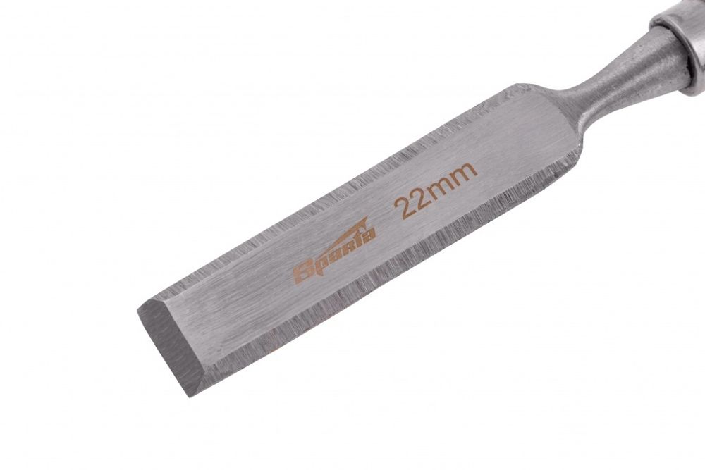 Долото-стамеска 22мм, деревянная рукоятка Sparta 242495