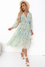 Платье Мила (мята/желтый) Р11-1207/4 Nikol