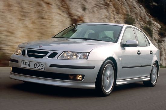Юбка переднего бампера AERO для SAAB 9-3