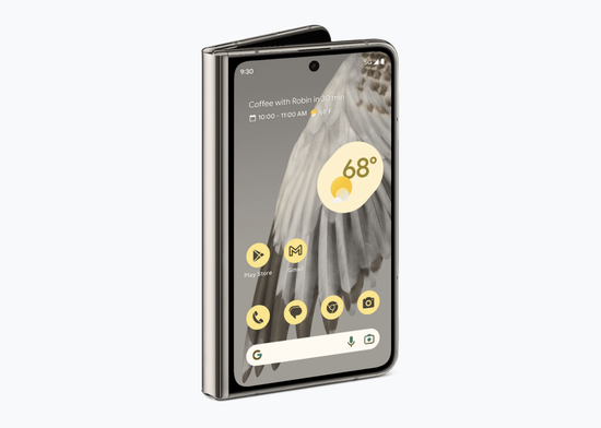 Смартфон Google Pixel Fold 12/256 ГБ Dual: nano SIM + eSIM, бежевый