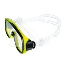 Маска для плавания SALVAS Geo Sr Mask CA175S1GYSTH, размер взрослый, желтая