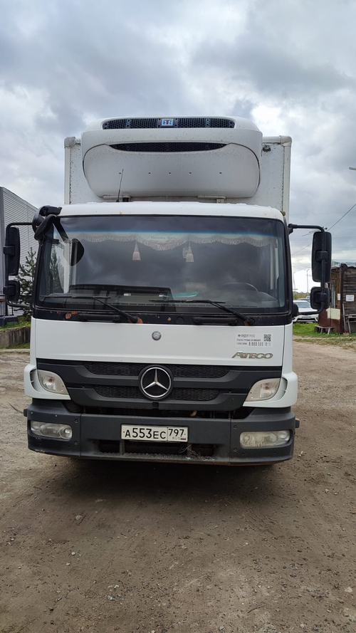 Mercedes-Benz ATEGO 4x2 Изотермический/рефрижератор с гидробортом 1218 L (Рефрижератор, Дизельный, 4