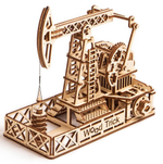 Механический 3D-пазл из дерева Wood Trick Нефтяная Вышка