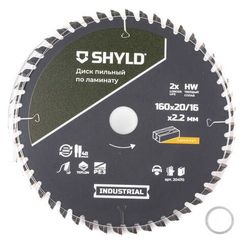 Диск пильный по ламинату SHYLD 160х20/16мм 48Т (20470)