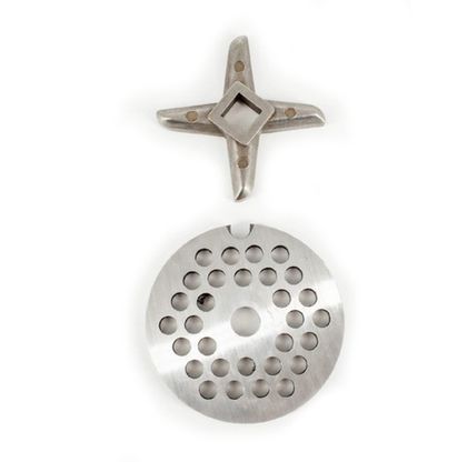 Набор для мясорубки универсальный решетка и нож для отечественных мясорубок