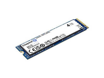 SSD накопитель Kingston SNV3S/4000G 4ТБ, M.2 2280, PCIe 4.0 x4, NVMe [SNV3S/4000G]