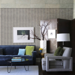 Панель реечная декоративная Кронапласт Legno Бетон серый 2900х166х24,1 мм