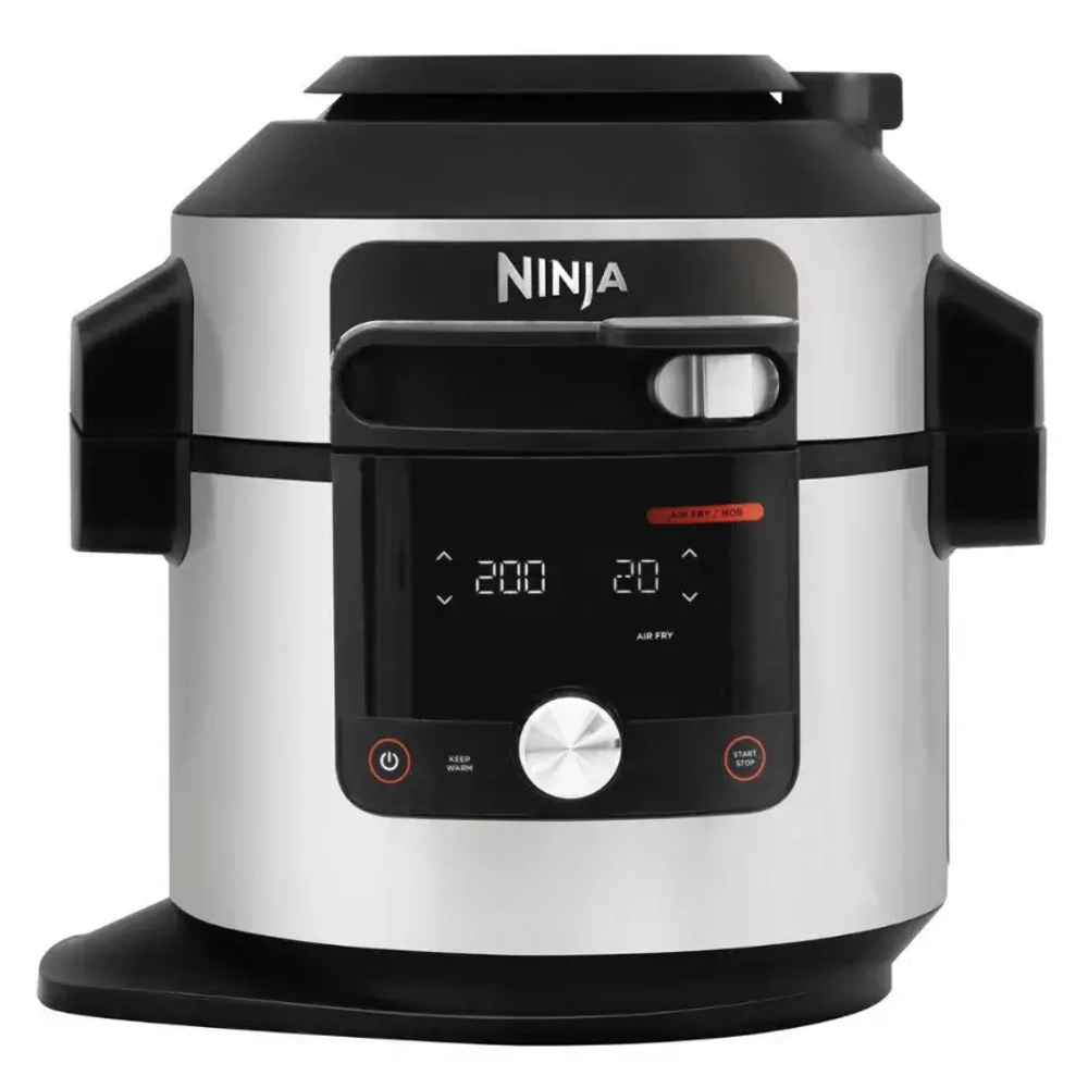 Мультипечь 11в1 Ninja Foodi SmartLid OL550EU стальной/черный