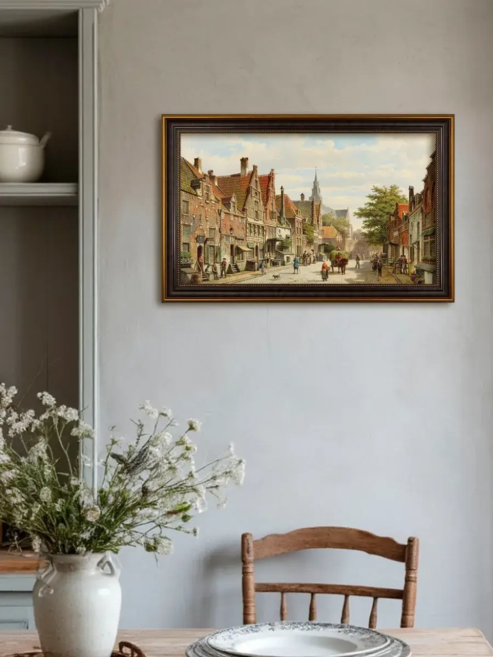 Картина серии "Голландия" настенная для интерьера 56*36 см