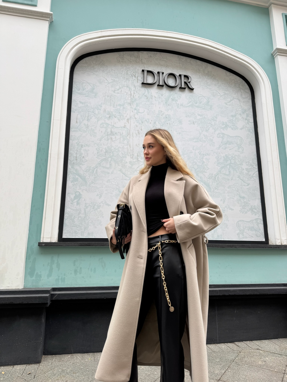 Брюки tensione экокожа