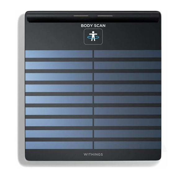 Умные весы Withings Body Scan WBS08 Black All Inter (ICWBS08BLACKALLIN)