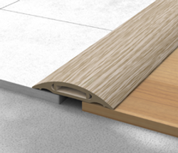 Порог с монтажным каналом Идеал 36 мм 212 Дуб светлый