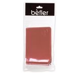 Зажим для купюр BEFLER "Classic", натуральная кожа, тисненение, 120х86 мм, коньяк, Z.6.-1