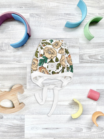 Утеплённый чепчик Mjölk Маки NEW