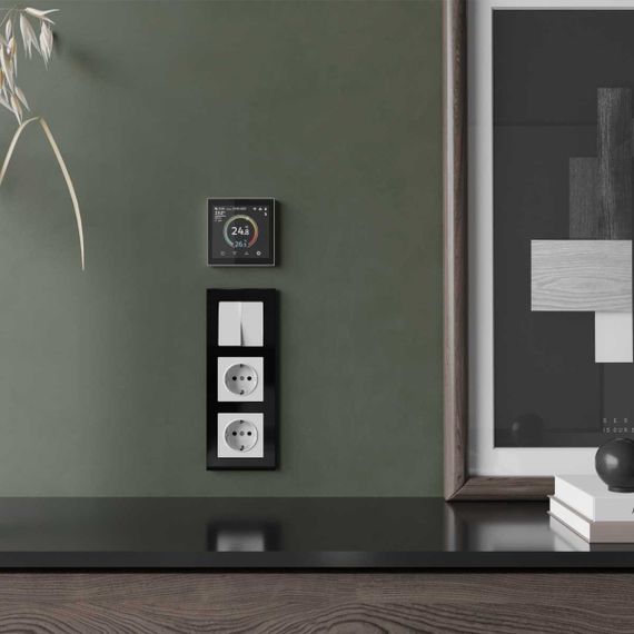 Умный сенсорный терморегулятор с LCD дисплеем Werkel a071604