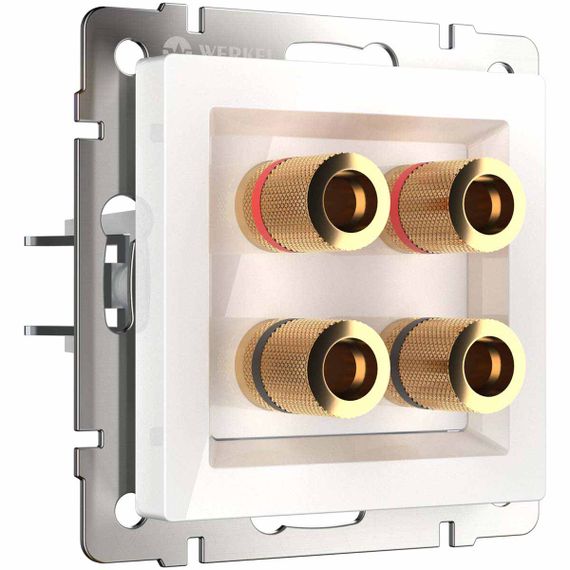 Акустическая розетка Werkel белая W1185001 4690389155536