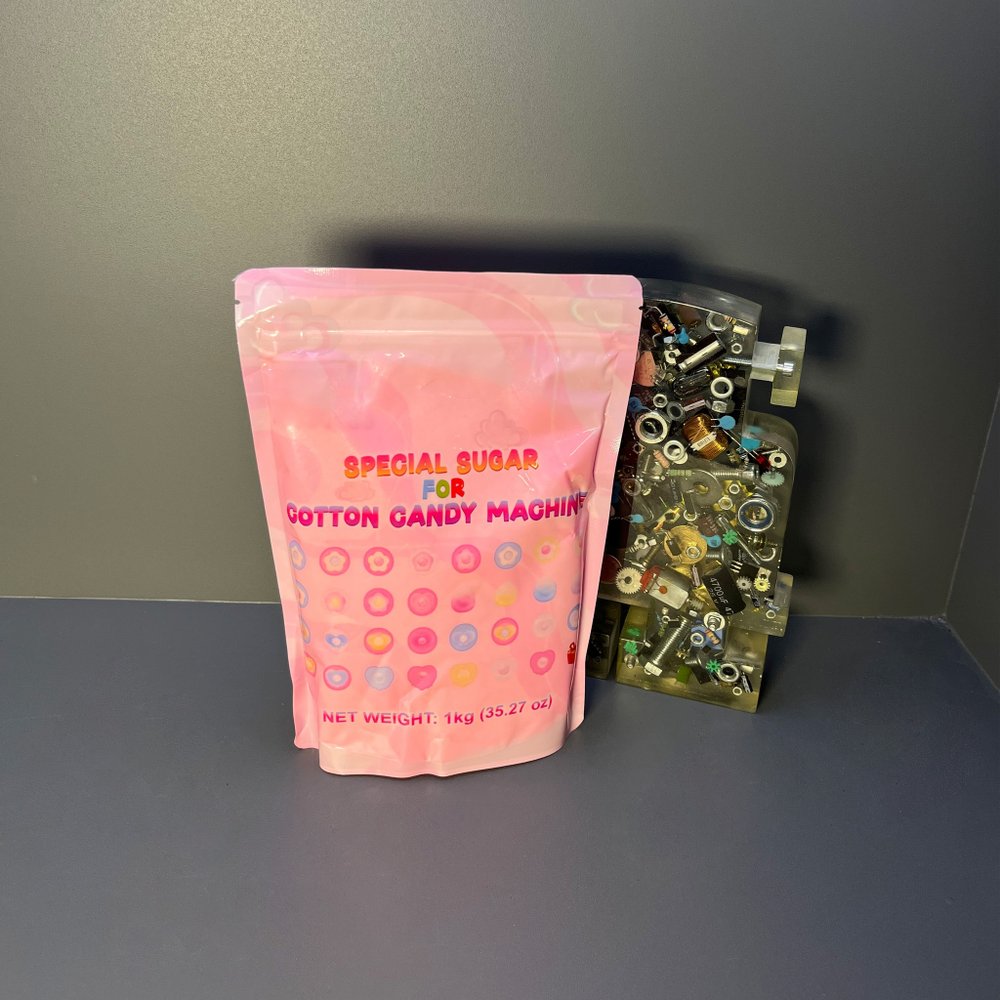 Ароматизированный цветной сахар для сладкой ваты