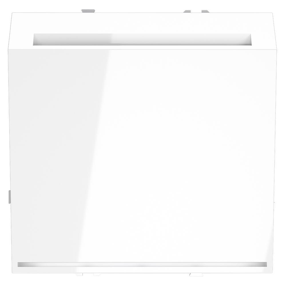 Выключатель встраиваемый VOLTUM S70 карточный 16А, (белый глянцевый)