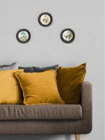 Картины на стену интерьерная на холсте 3 шт 17.5 см