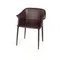 Стул Gio, коричневая кожа