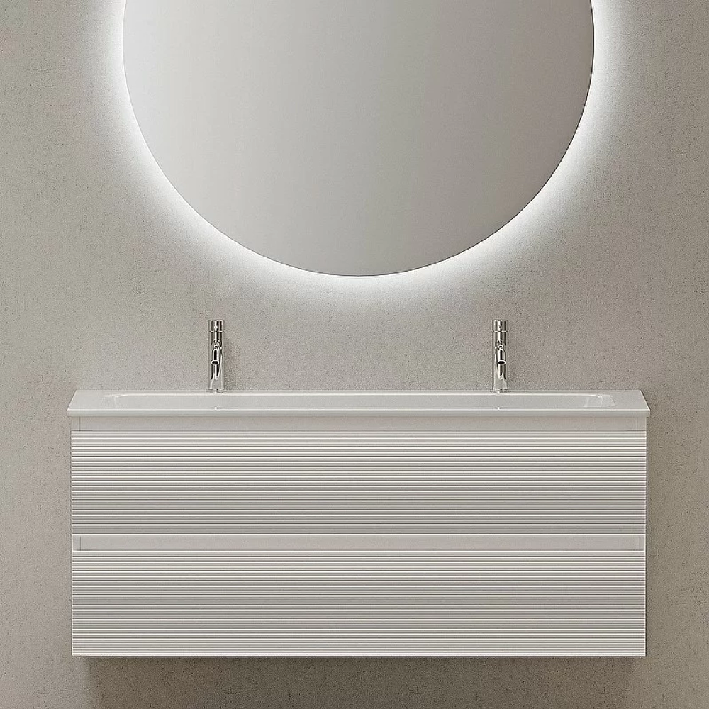 Тумба с раковиной Sancos Folk 120 FL120W Bianco