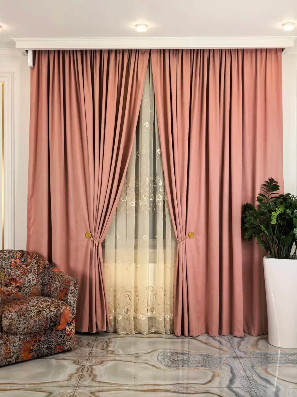 Шторы Канвас в гостиную спальню детскую 250 х 250 см/ 2 шт