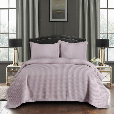 Покрывало 240х260 и 2 наволочки 50х70 Sofi De MarkO Лоретта пудра