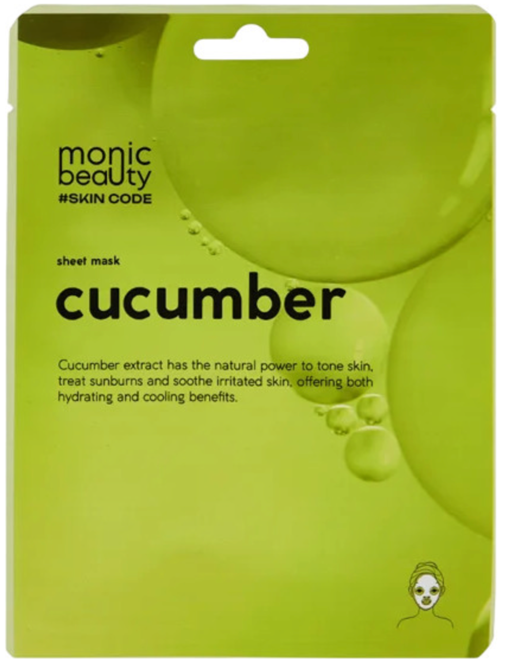 Monic Beauty Mask Cucumber Тканевая маска