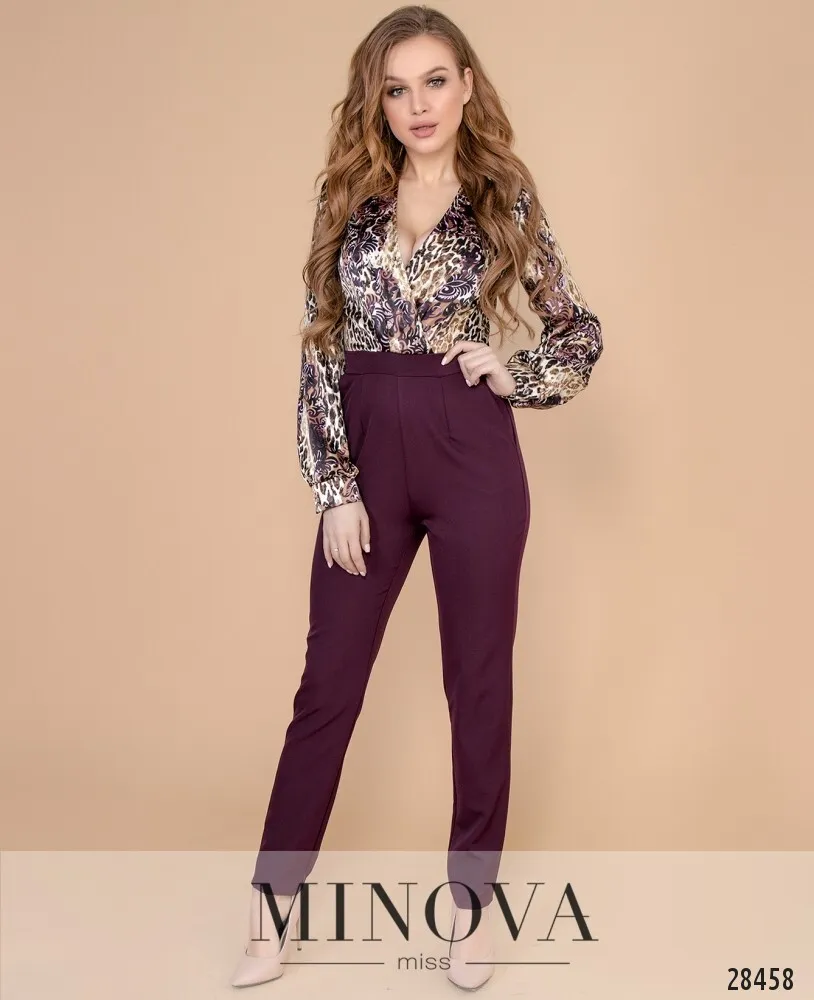 Комбинезон 1128-сливовый Minova
