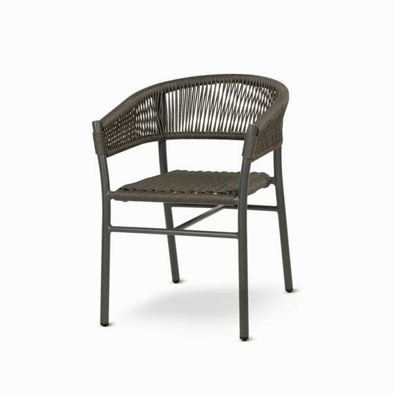 Стул Zayda, алюминий, ротанг