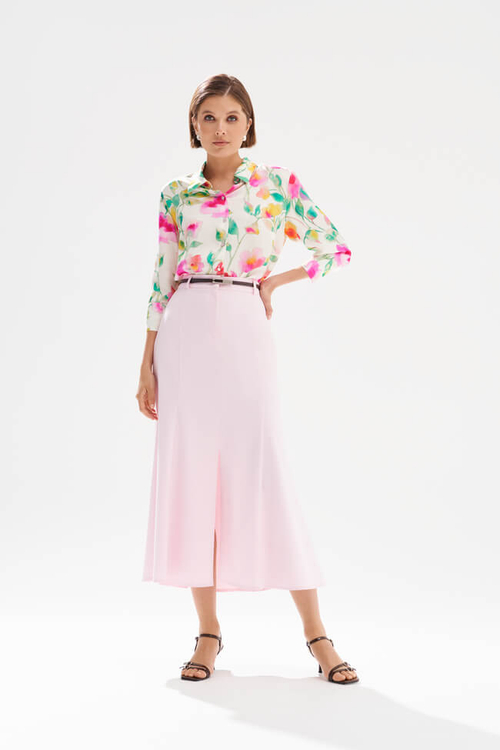 4940 Юбка женская (светло-розовый.)