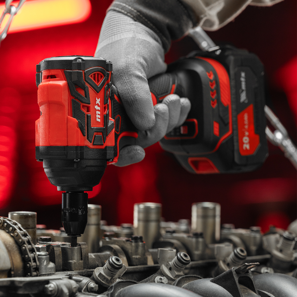 Гайковерт ударный аккумуляторный бесщет. CIWU-BL-20-600, Li-Ion, 20 В// MTX