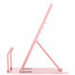 Подставка для книг и учебников ЮНЛАНДИЯ "Neon Unicorn", регулируемый наклон, металлическая, 237575