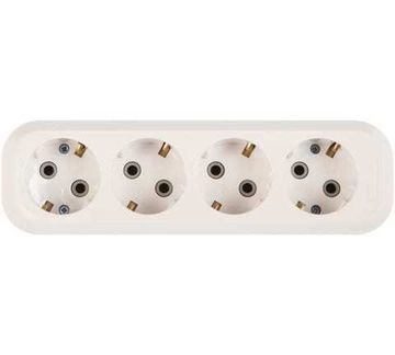 Универсал колодка 4 гн.с/з  АБС-пластик E304