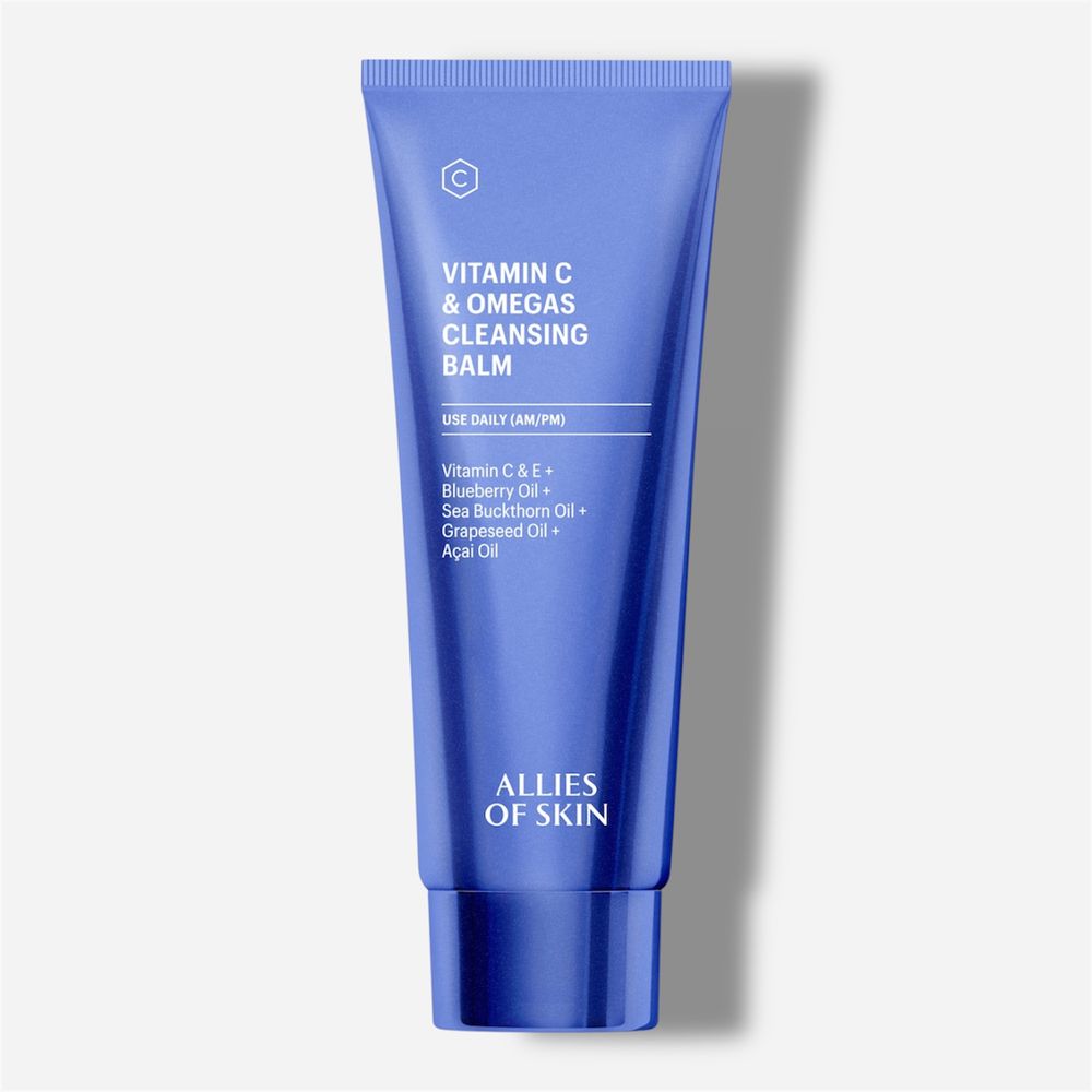 ALLIES OF SKIN Vitamin C &amp; Omegas Cleansing Balm ОЧИЩАЮЩИЙ ГЕЛЬ-БАЛЬЗАМ С ВИТАМИНОМ С И ОМЕГА-КОМПЛЕКСОМ