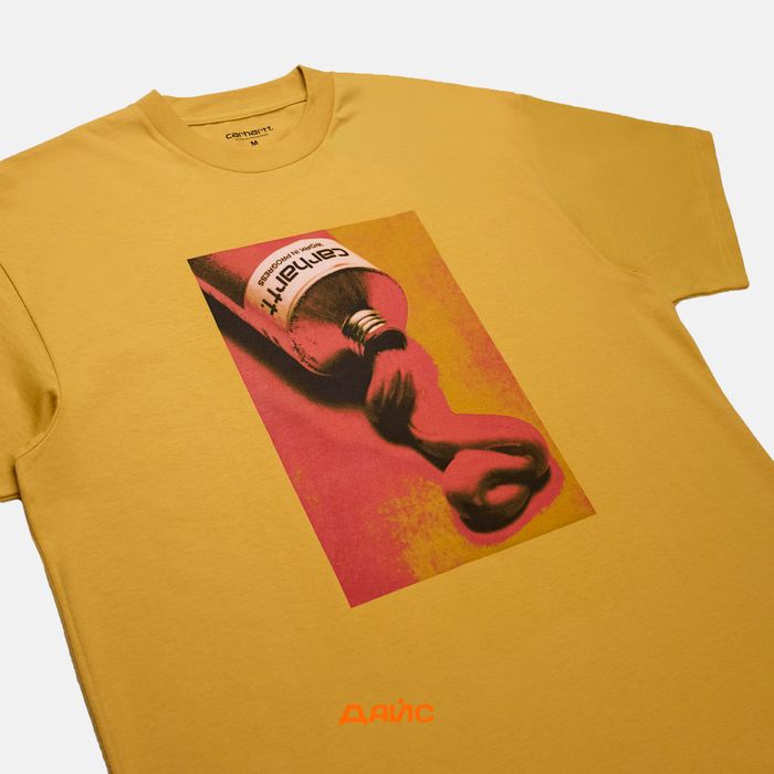 Футболка мужская Carhartt WIP Tube артикул:I033173_sunray - купить в магазине Дайс