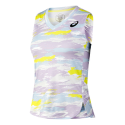 Женская теннисная майка ASICS Match Graphic Tank Top Women - Lilac, Multicoloured