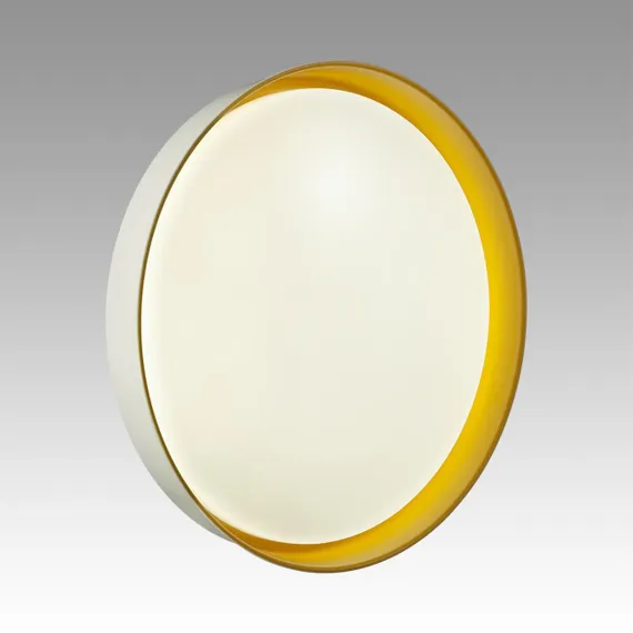 7711/EL COLOR SN 157 Светильник пластик/желтый LED 70Вт 3000-6000К D510 IP43 пульт ДУ TUNA YELLOW
