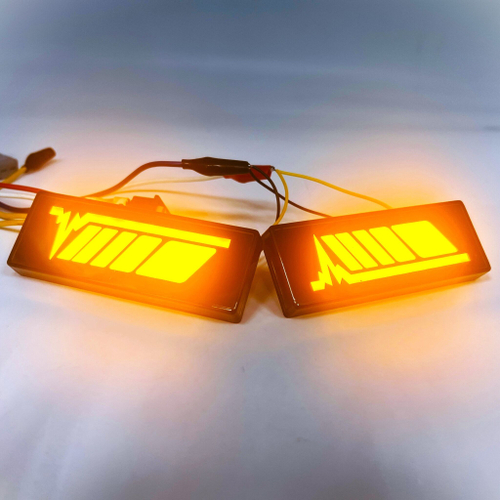 Повторитель поворота желтый на крыло диодный для Лада Нива 2шт