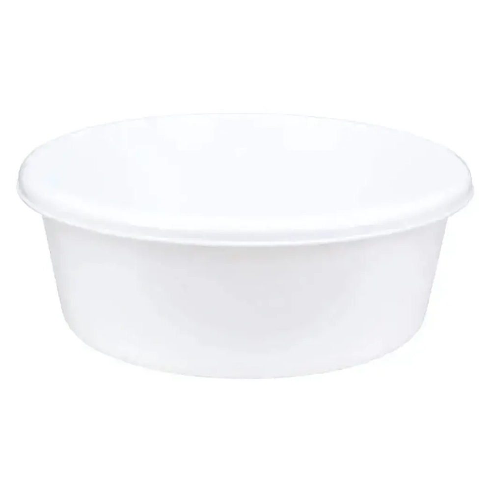 Таз круглый 11л Белый