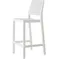 Белый пластиковый полубарный стул Emi | Scab Design | Италия