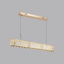 5071/40L HALL ODL24 613 золото/прозрачный/металл/хрусталь/стекло Люстра LED 40W 3700K VERSION