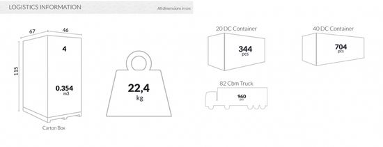 Стул пластиковый полубарный Cross Bar 65